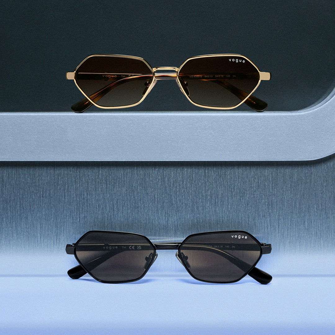 Detalle de los lentes Vogue Eyewear